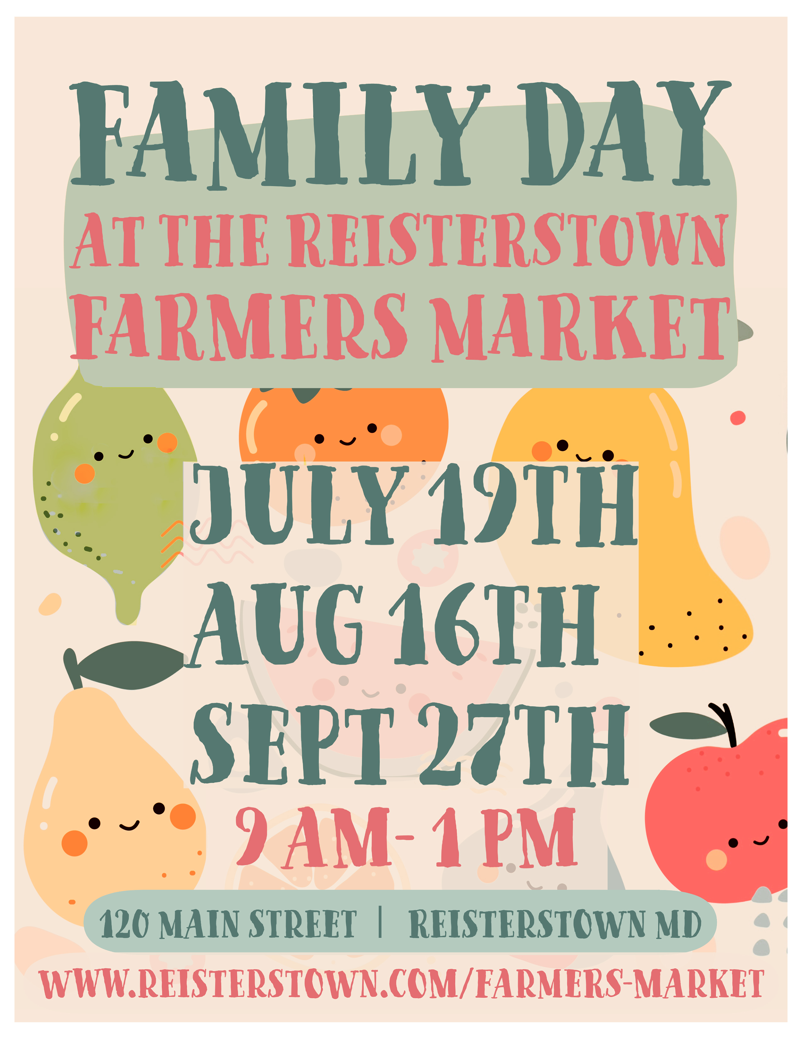Family Day at the Reisterstown Farmers Market