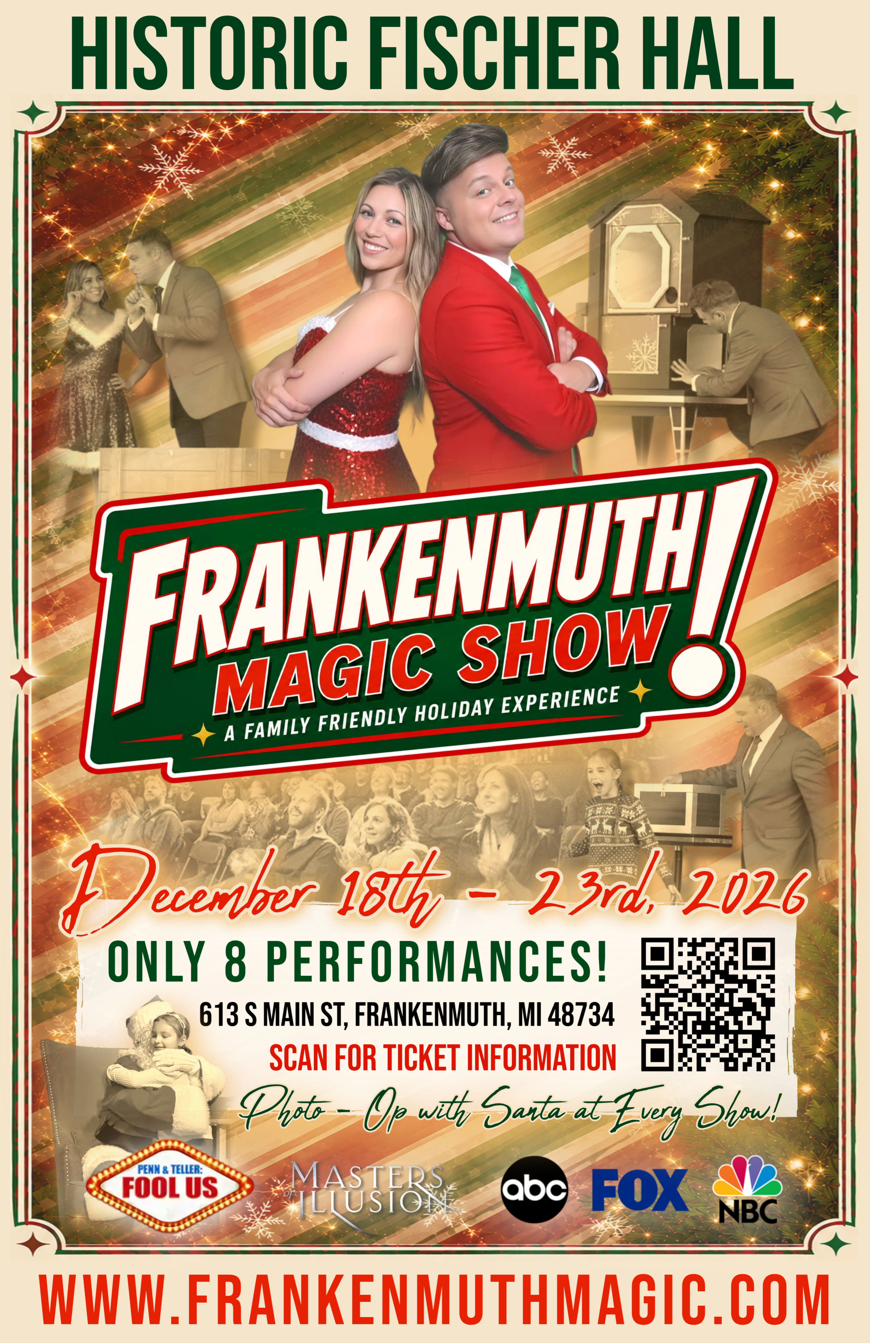 Frankenmuth Magic Show: Family Friendly Holiday Magic Experience!