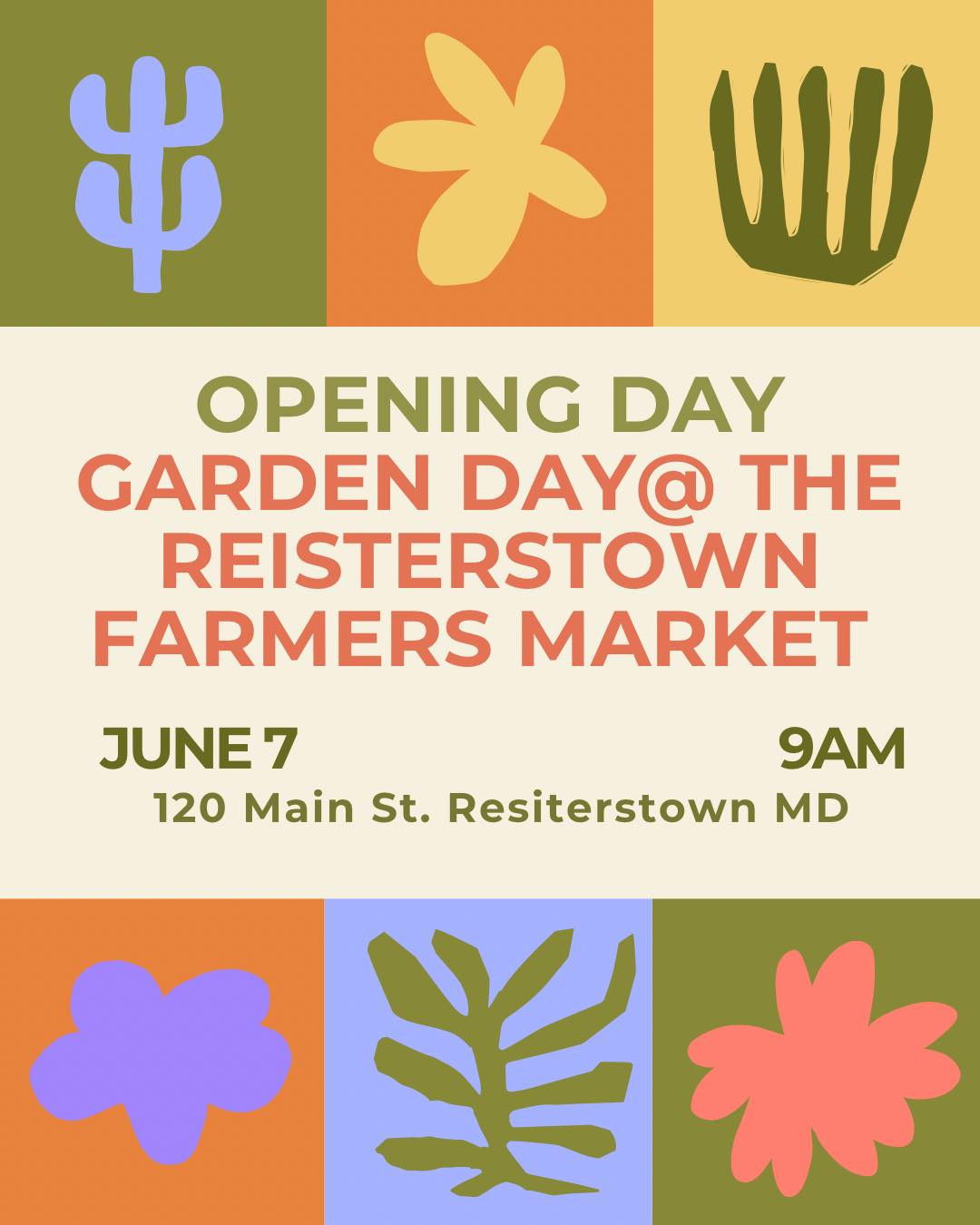 Garden Day at the Market