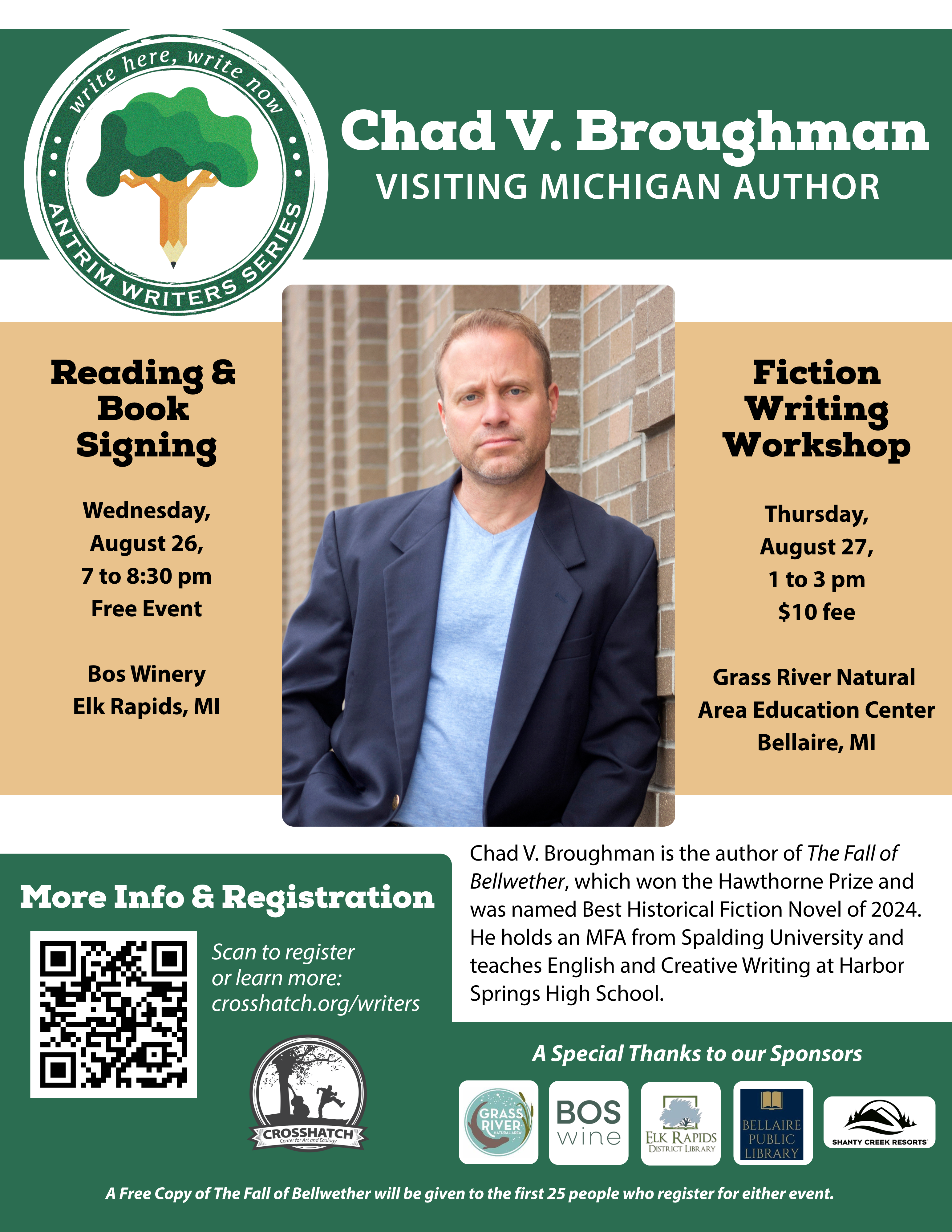Fiction Writing Workshop with Chad V. Broughman