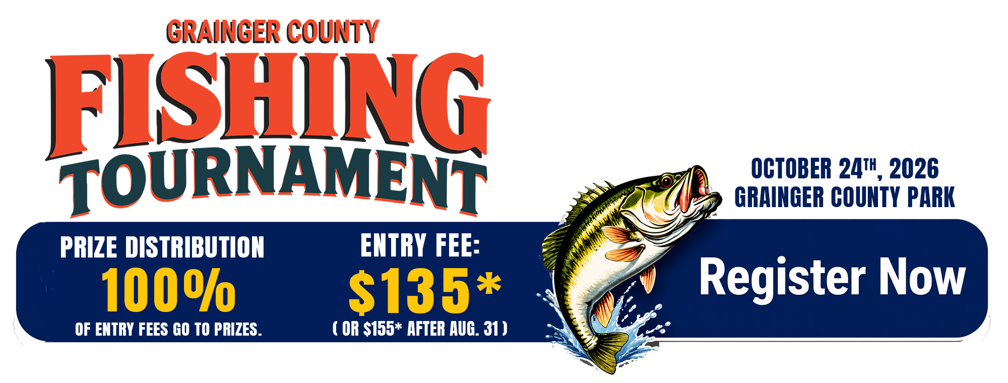 Register for the fishing tournament